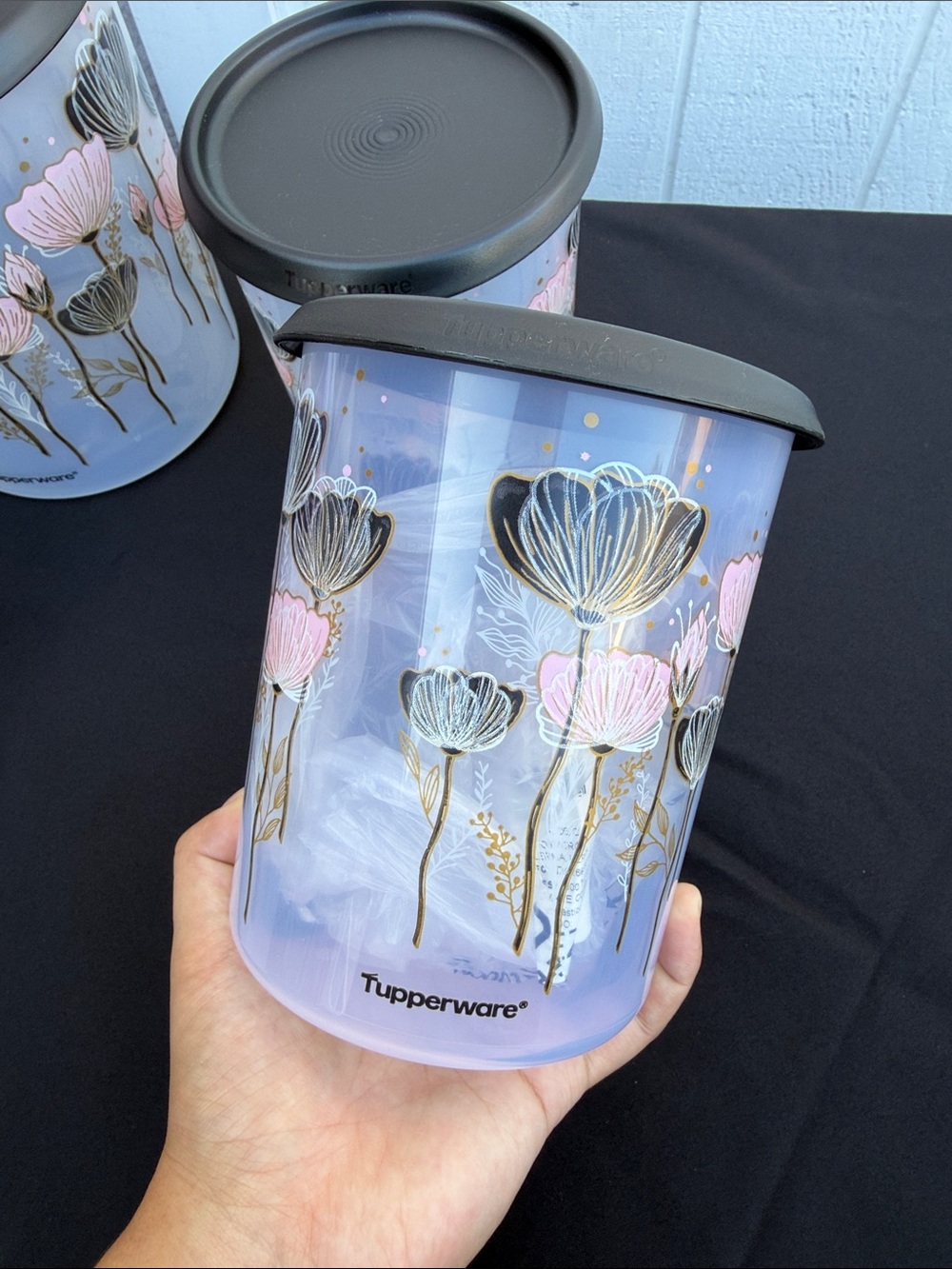 Tupperware Floral Containers - Picture 8 of 9